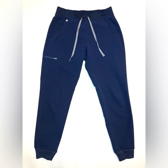Figs Pants - Figs Zamora Jogger Scrub Pants Navy PO 2784 Size S
